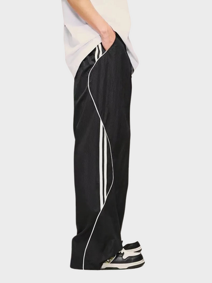 Striped Tech Trackpants